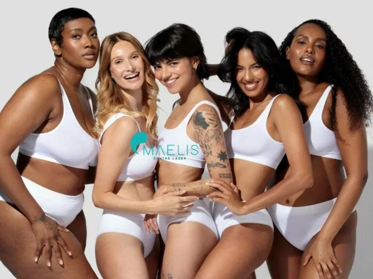 Groupe de femmes de différentes carnation